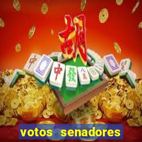 votos senadores impeachment moraes